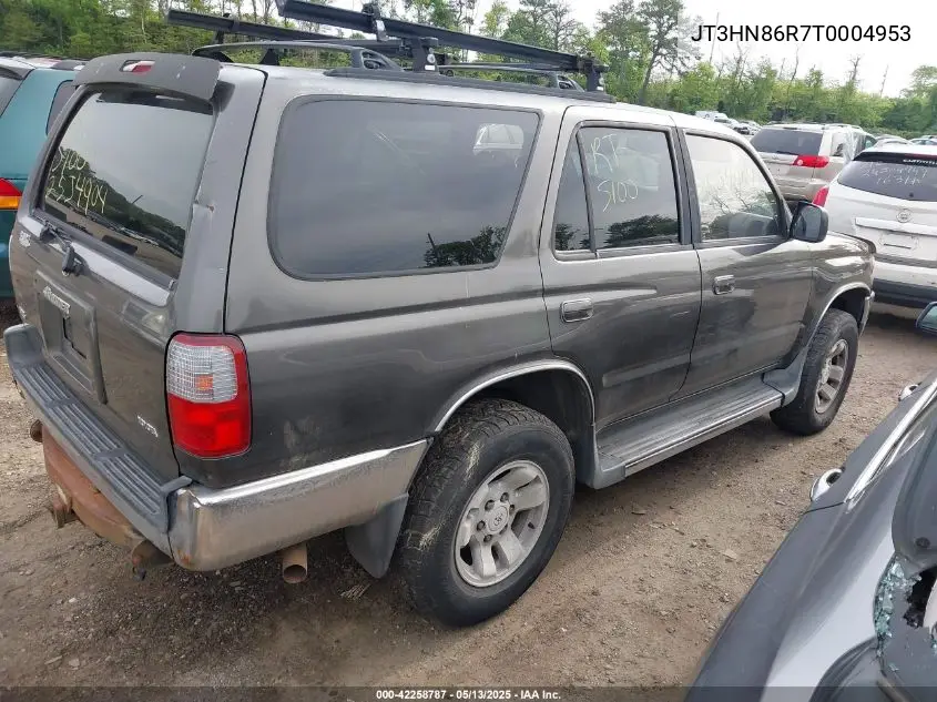 1996 Toyota 4Runner Sr5 VIN: JT3HN86R7T0004953 Lot: 42258787