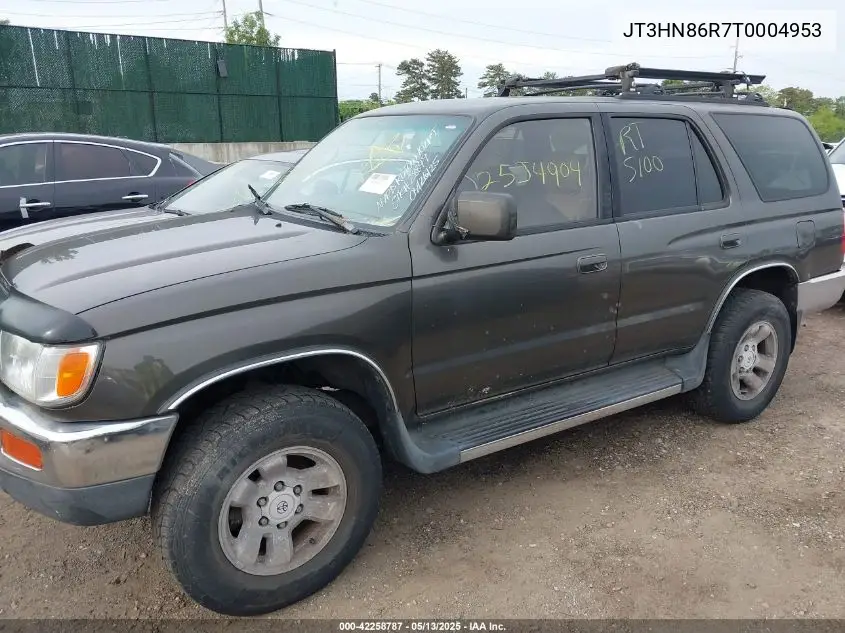 1996 Toyota 4Runner Sr5 VIN: JT3HN86R7T0004953 Lot: 42258787