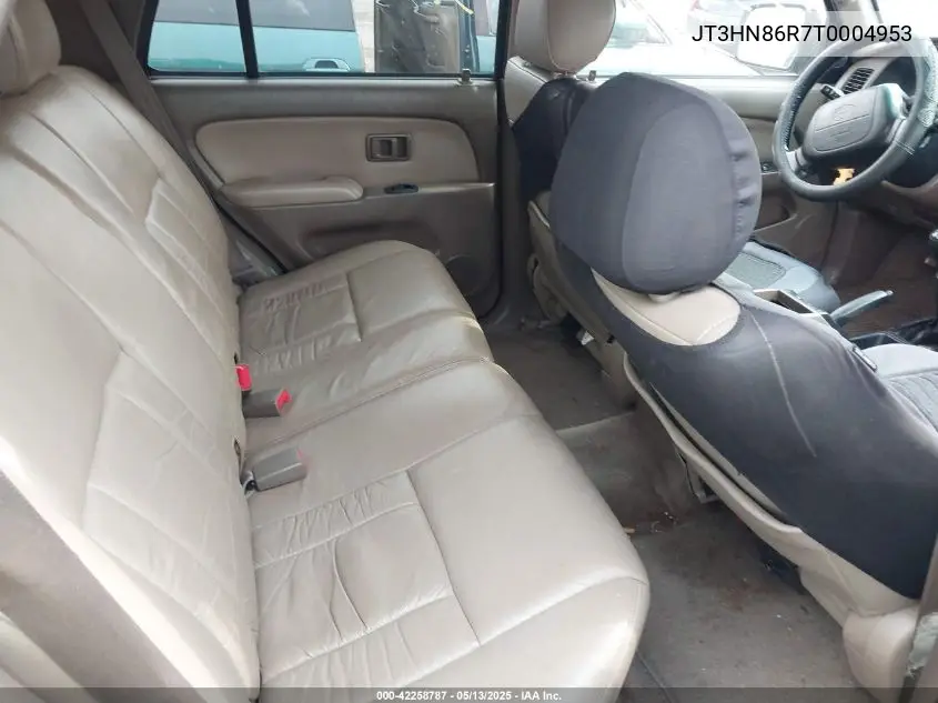 1996 Toyota 4Runner Sr5 VIN: JT3HN86R7T0004953 Lot: 42258787
