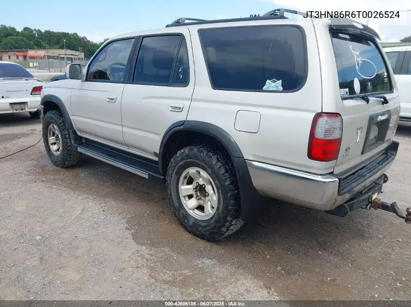 1996 Toyota 4Runner Sr5 VIN: JT3HN86R6T0026524 Lot: 42606106