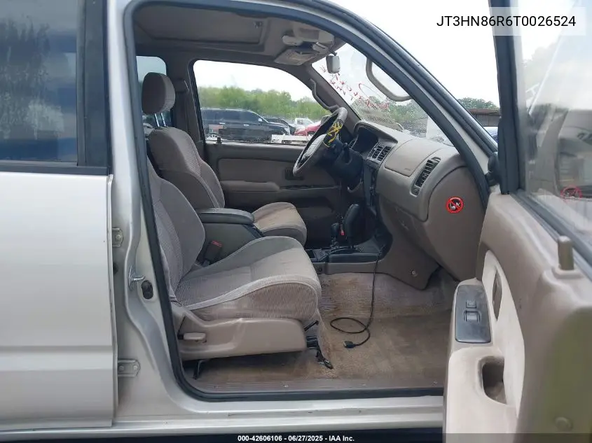 1996 Toyota 4Runner Sr5 VIN: JT3HN86R6T0026524 Lot: 42606106