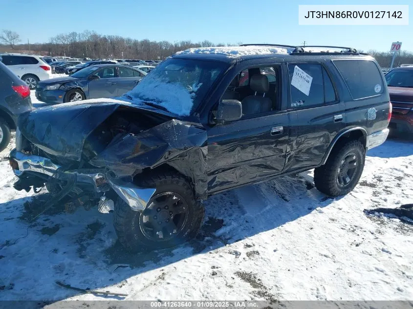 1997 Toyota 4Runner Sr5 V6 VIN: JT3HN86R0V0127142 Lot: 41263640