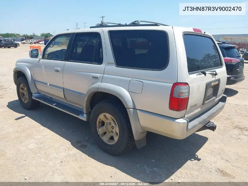 1997 Toyota 4Runner Sr5 V6 Limited VIN: JT3HN87R3V9002470 Lot: 42252587