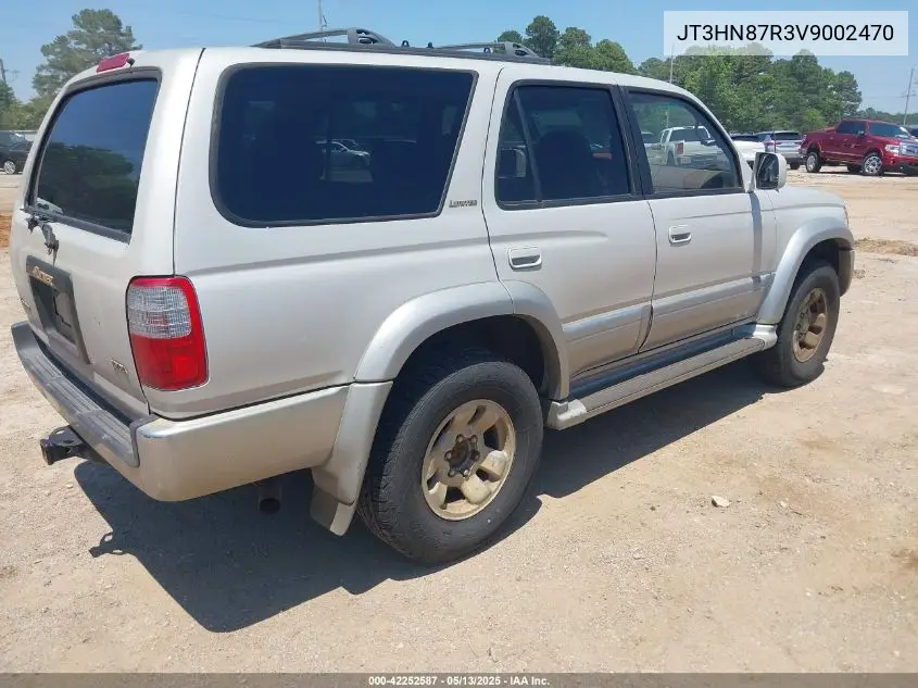 1997 Toyota 4Runner Sr5 V6 Limited VIN: JT3HN87R3V9002470 Lot: 42252587