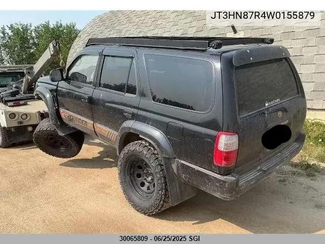1998 Toyota 4Runner Limited VIN: JT3HN87R4W0155879 Lot: 30065809