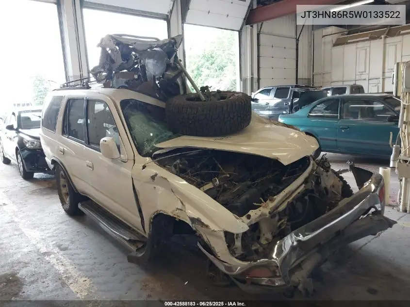 1998 Toyota 4Runner Sr5 V6 VIN: JT3HN86R5W0133522 Lot: 42588183