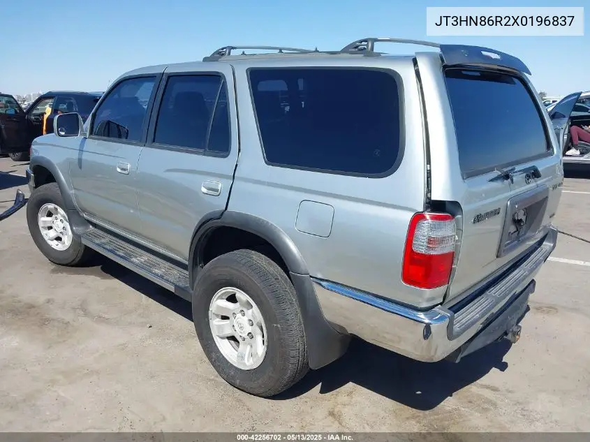 1999 Toyota 4Runner Sr5 V6 VIN: JT3HN86R2X0196837 Lot: 42256702
