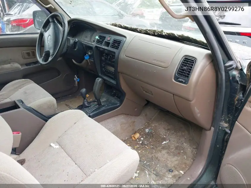 2000 Toyota 4Runner Sr5 V6 VIN: JT3HN86R8Y0299276 Lot: 42600121