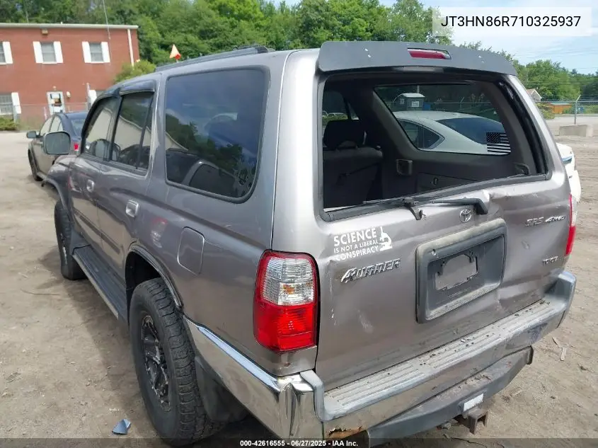 2001 Toyota 4Runner Sr5 V6 VIN: JT3HN86R710325937 Lot: 42616555