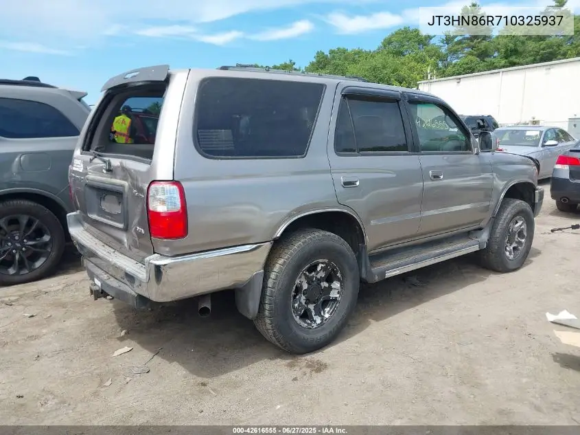 2001 Toyota 4Runner Sr5 V6 VIN: JT3HN86R710325937 Lot: 42616555