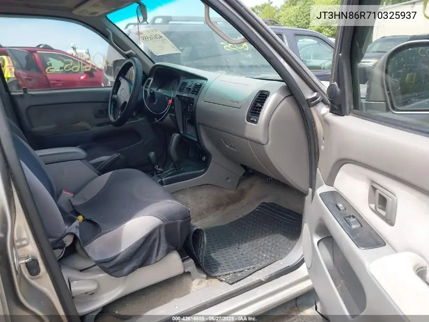 2001 Toyota 4Runner Sr5 V6 VIN: JT3HN86R710325937 Lot: 42616555