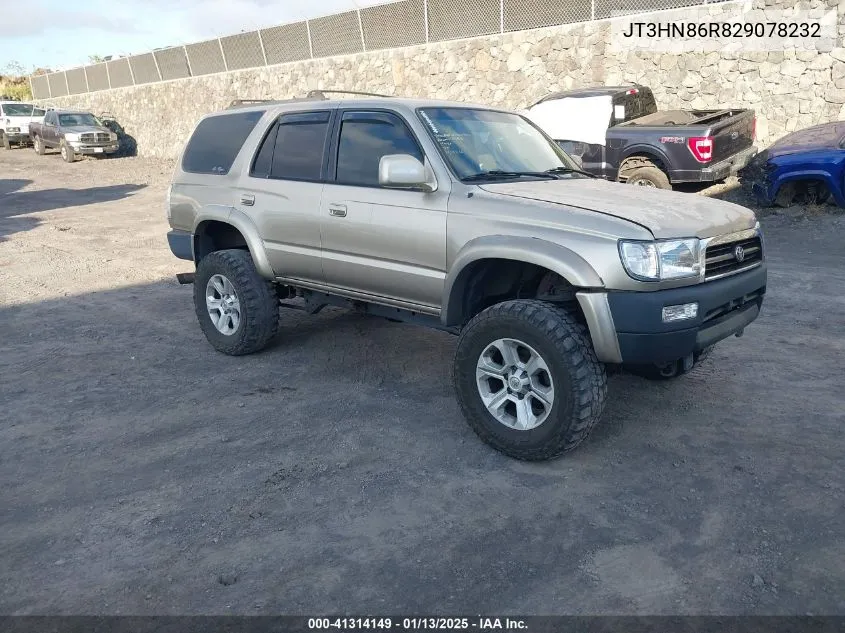 2002 Toyota 4Runner Sr5 V6 VIN: JT3HN86R829078232 Lot: 41314149