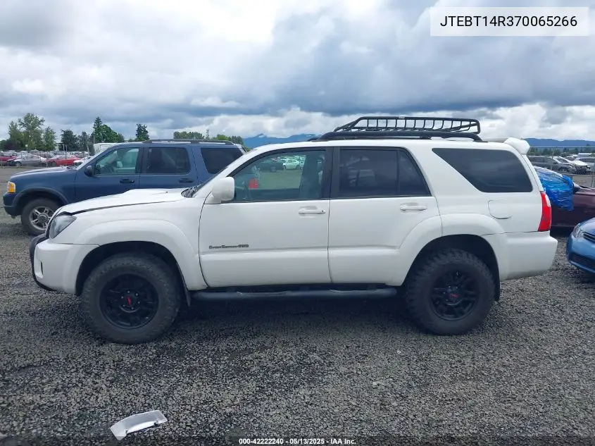 2007 Toyota 4Runner Sport V8 VIN: JTEBT14R370065266 Lot: 42222240