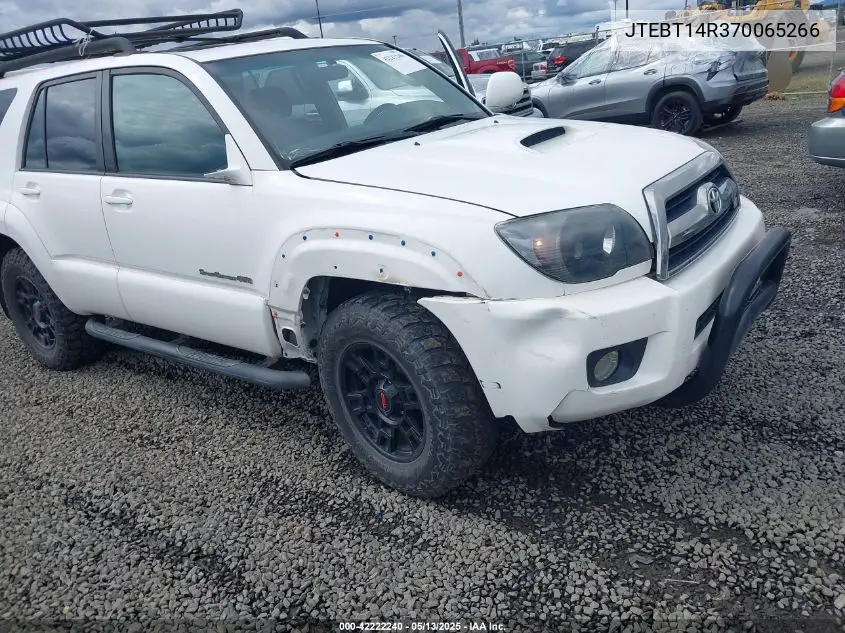2007 Toyota 4Runner Sport V8 VIN: JTEBT14R370065266 Lot: 42222240