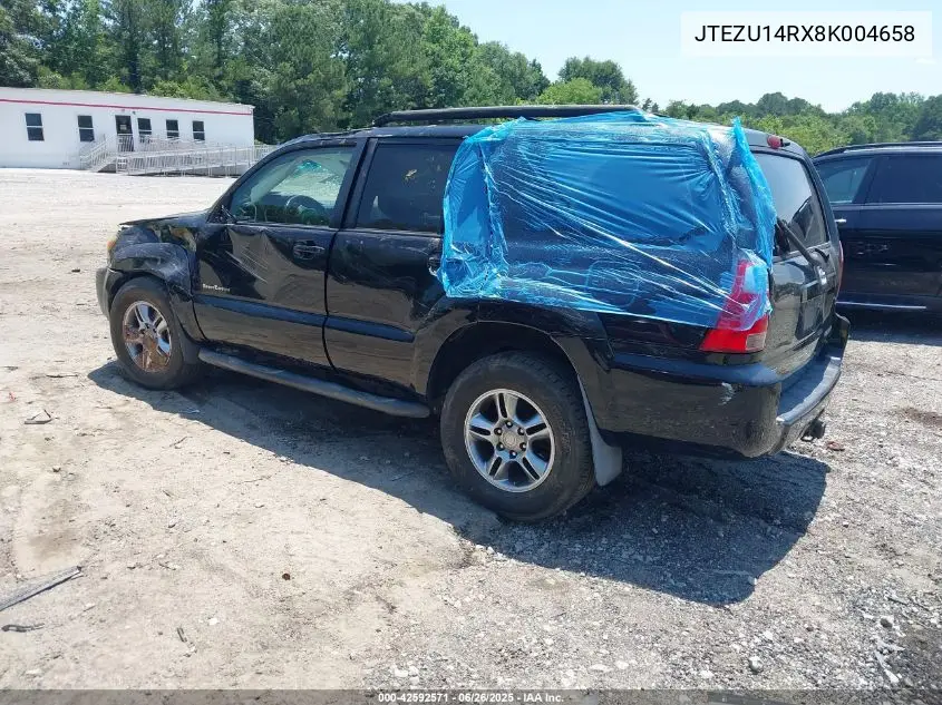2008 Toyota 4Runner Sport V6 VIN: JTEZU14RX8K004658 Lot: 42592571