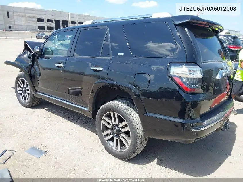2010 Toyota 4Runner Sr5 V6 VIN: JTEZU5JR0A5012008 Lot: 42614405