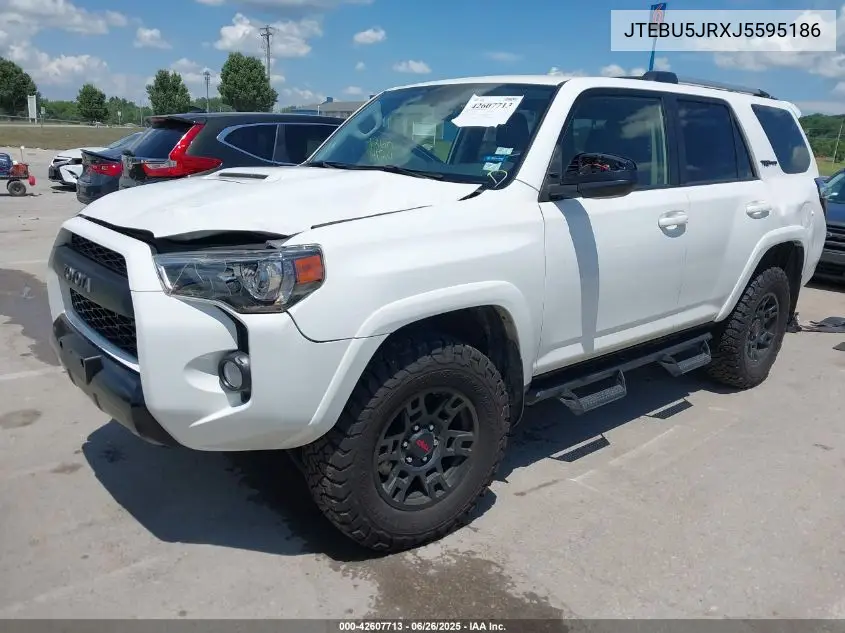 2018 Toyota 4Runner Trd Pro VIN: JTEBU5JRXJ5595186 Lot: 42607713