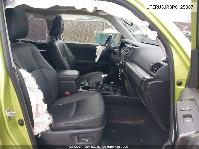 2023 Toyota 4Runner VIN: JTERU5JR3P6125387 Lot: 12312007X