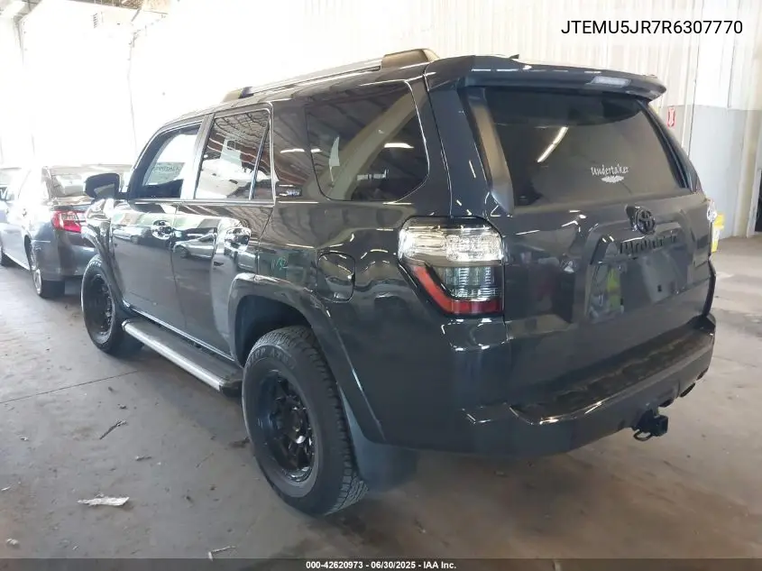 2024 Toyota 4Runner Sr5 VIN: JTEMU5JR7R6307770 Lot: 42620973