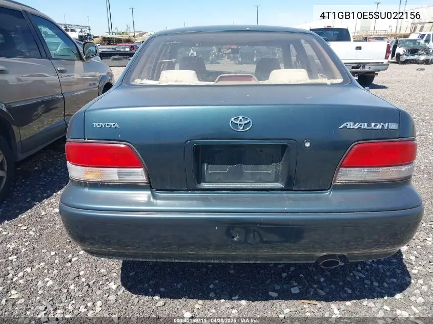 1995 Toyota Avalon Xl VIN: 4T1GB10E5SU022156 Lot: 42169711
