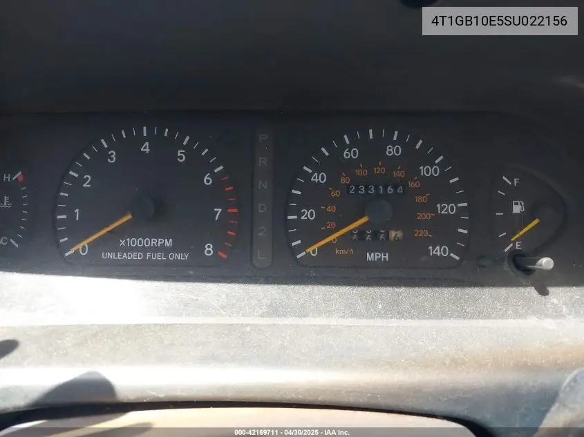 1995 Toyota Avalon Xl VIN: 4T1GB10E5SU022156 Lot: 42169711