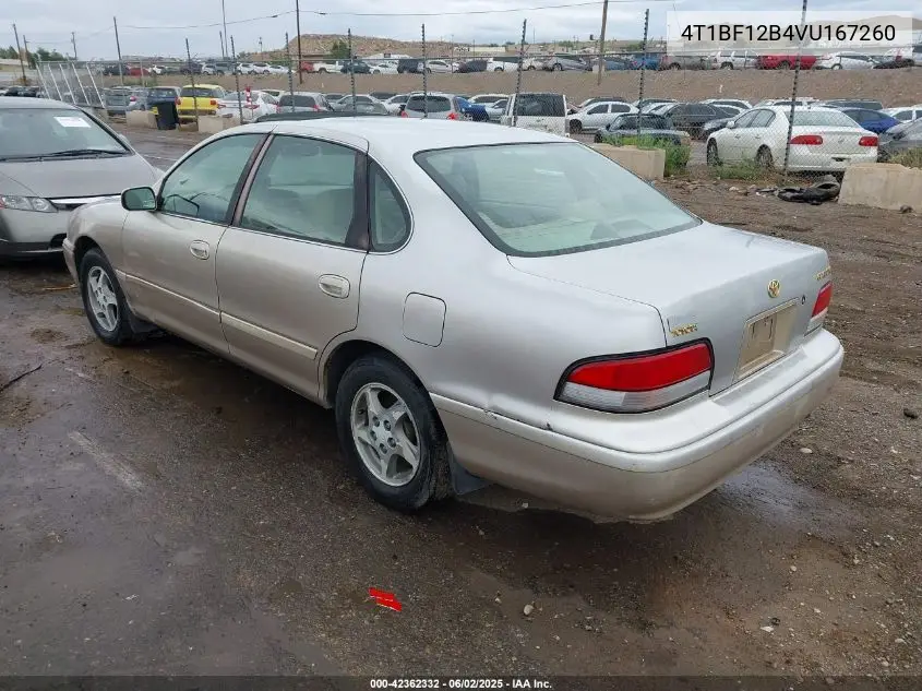 1997 Toyota Avalon Xl VIN: 4T1BF12B4VU167260 Lot: 42362332