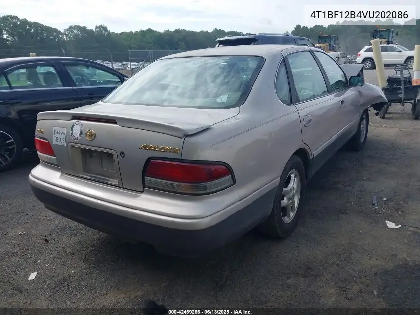 1997 Toyota Avalon Xls VIN: 4T1BF12B4VU202086 Lot: 42469266