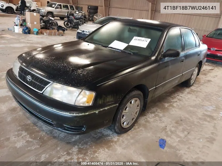 1998 Toyota Avalon Xl/Xls VIN: 4T1BF18B7WU246141 Lot: 41405474