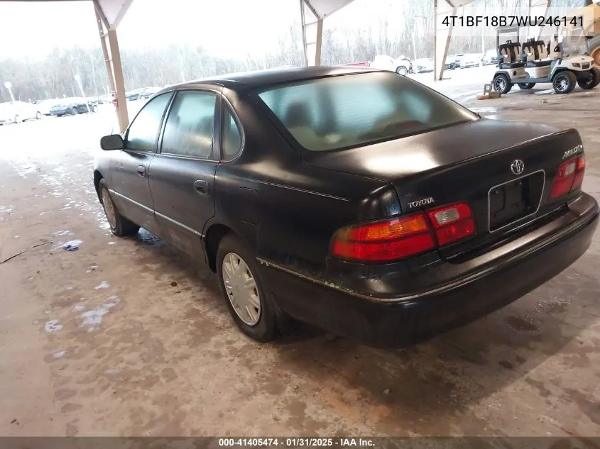 1998 Toyota Avalon Xl/Xls VIN: 4T1BF18B7WU246141 Lot: 41405474