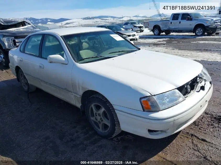 1998 Toyota Avalon Xl VIN: 4T1BF18B5WU241391 Lot: 41646869