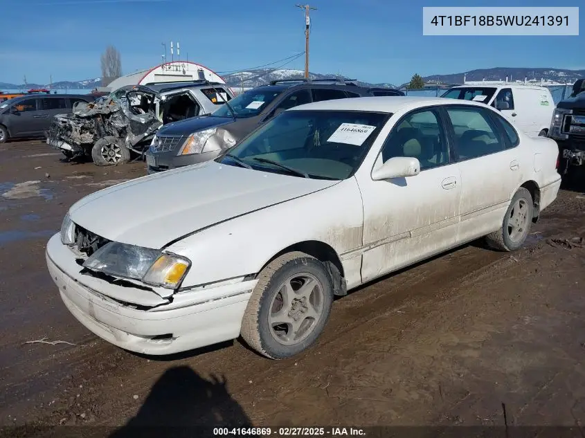1998 Toyota Avalon Xl VIN: 4T1BF18B5WU241391 Lot: 41646869