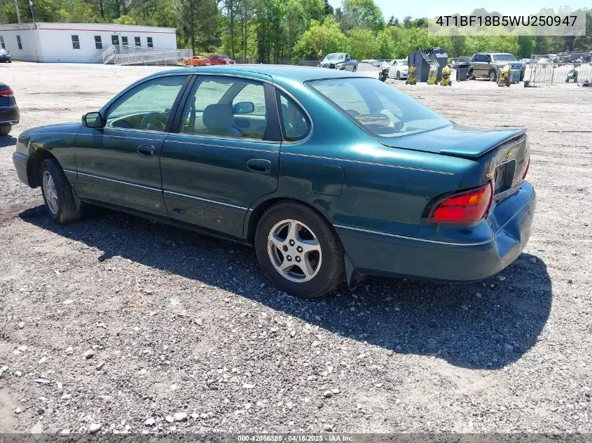 1998 Toyota Avalon Xl VIN: 4T1BF18B5WU250947 Lot: 42056385