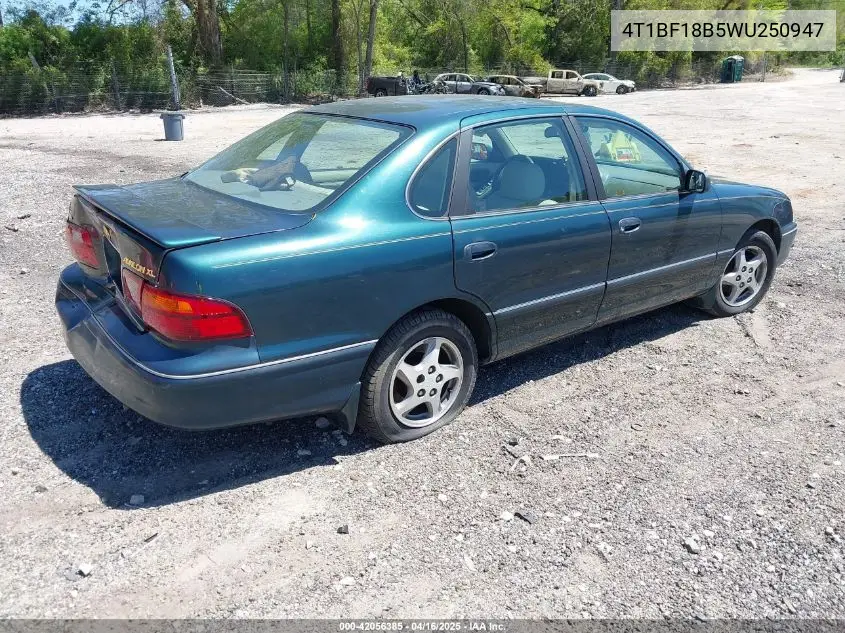 1998 Toyota Avalon Xl VIN: 4T1BF18B5WU250947 Lot: 42056385
