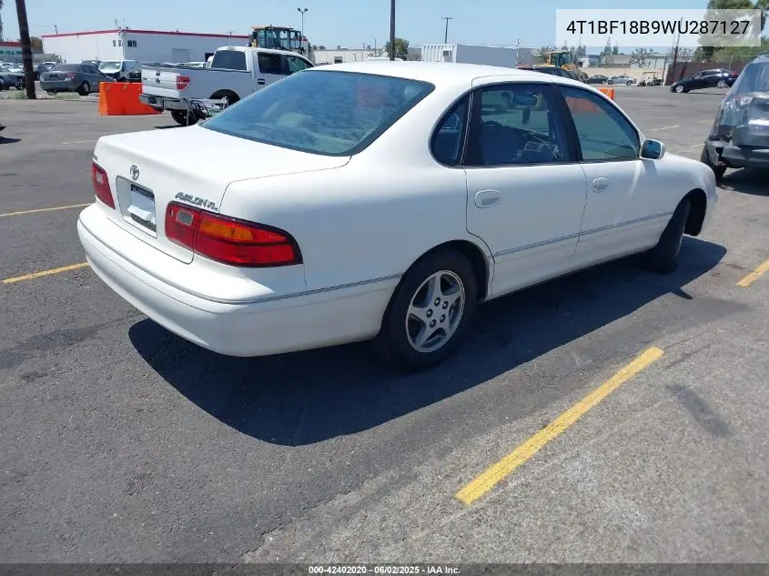 1998 Toyota Avalon Xl VIN: 4T1BF18B9WU287127 Lot: 42402020