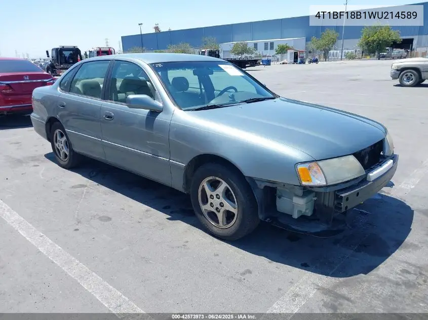 1998 Toyota Avalon Xl VIN: 4T1BF18B1WU214589 Lot: 42573973