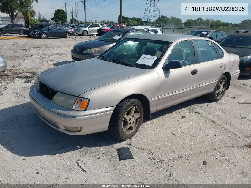 1998 Toyota Avalon Xls VIN: 4T1BF18B9WU228305 Lot: 42605657