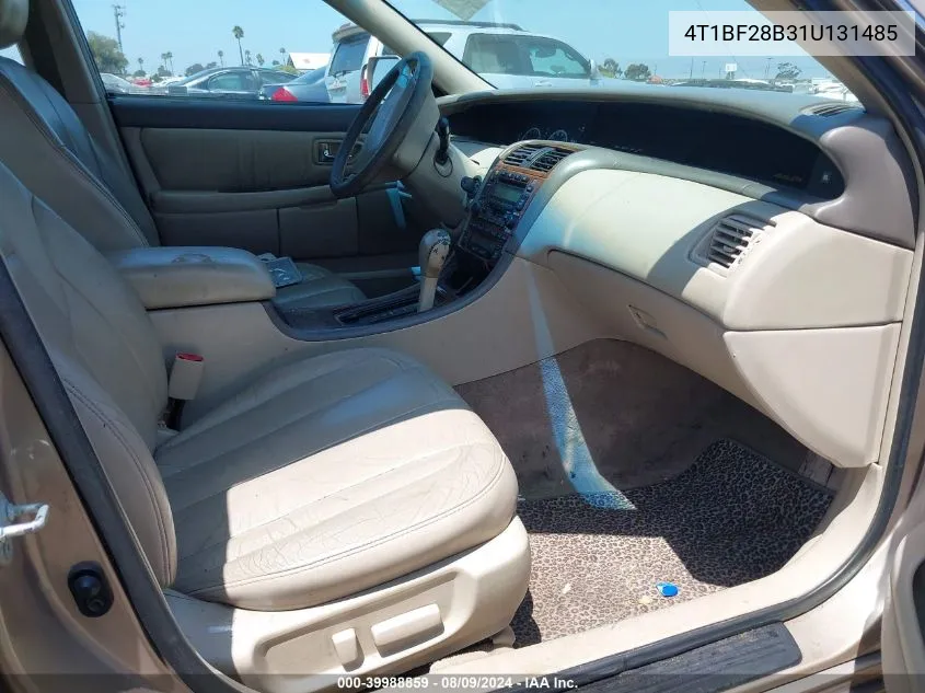 2001 Toyota Avalon Xls VIN: 4T1BF28B31U131485 Lot: 39988859