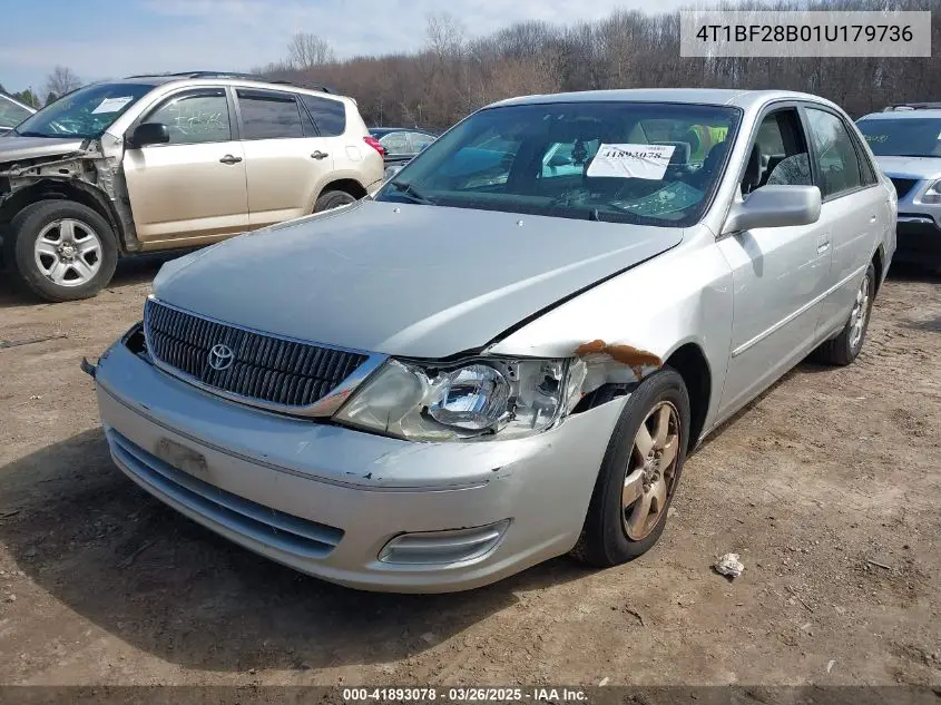 2001 Toyota Avalon Xl VIN: 4T1BF28B01U179736 Lot: 41893078