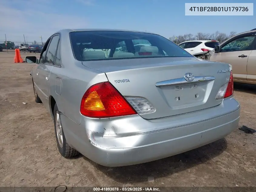 2001 Toyota Avalon Xl VIN: 4T1BF28B01U179736 Lot: 41893078