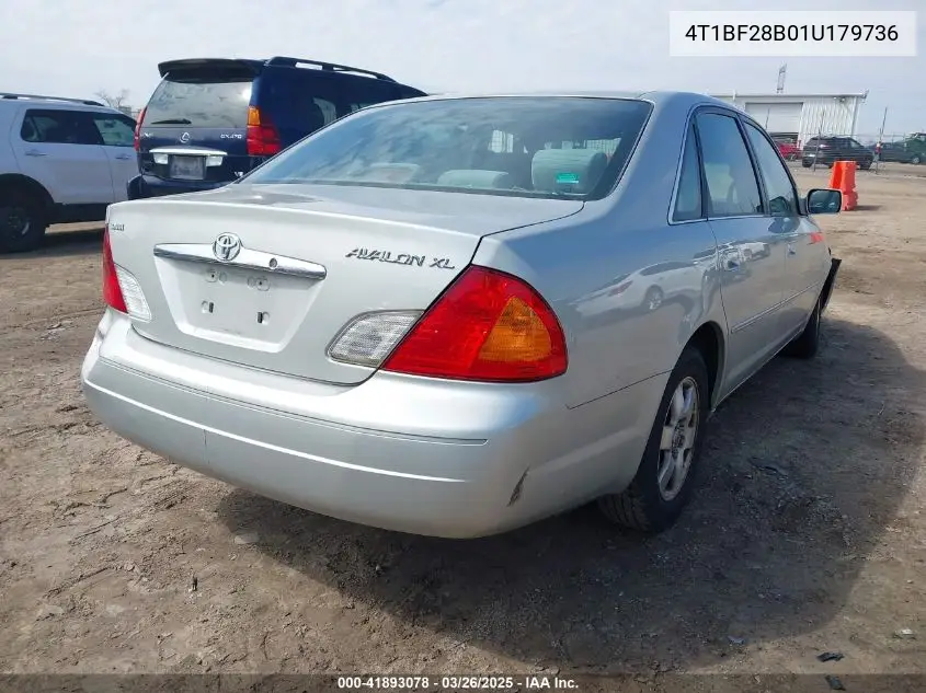 2001 Toyota Avalon Xl VIN: 4T1BF28B01U179736 Lot: 41893078