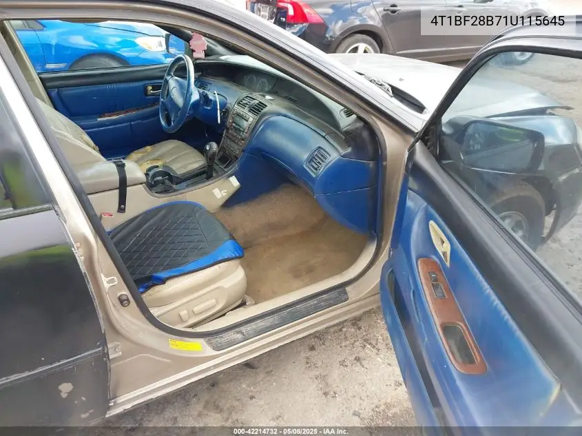 2001 Toyota Avalon Xls VIN: 4T1BF28B71U115645 Lot: 42214732
