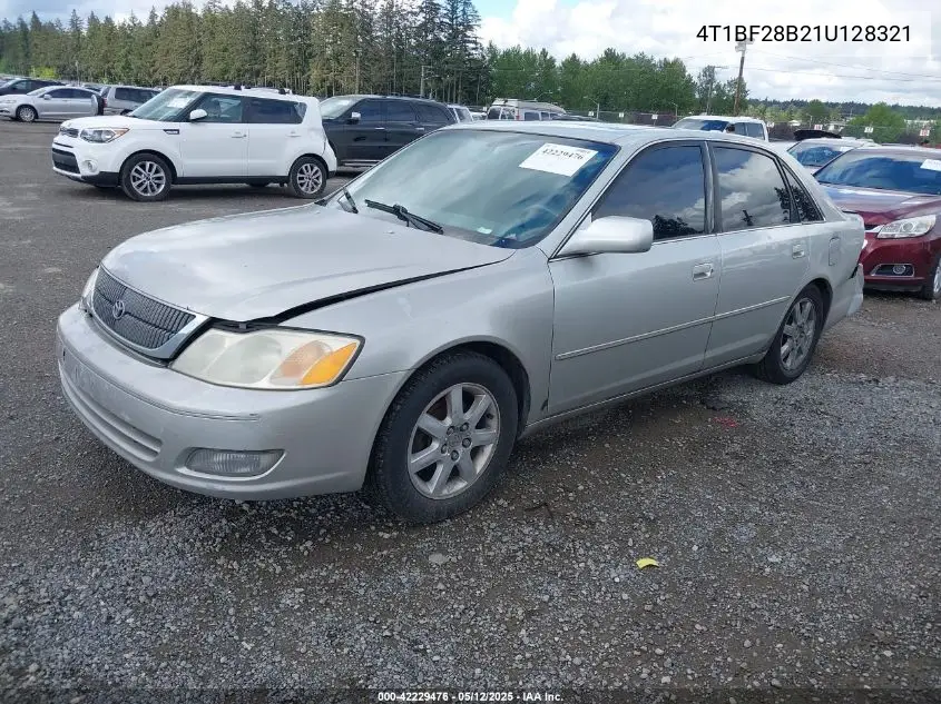 2001 Toyota Avalon Xls VIN: 4T1BF28B21U128321 Lot: 42229476