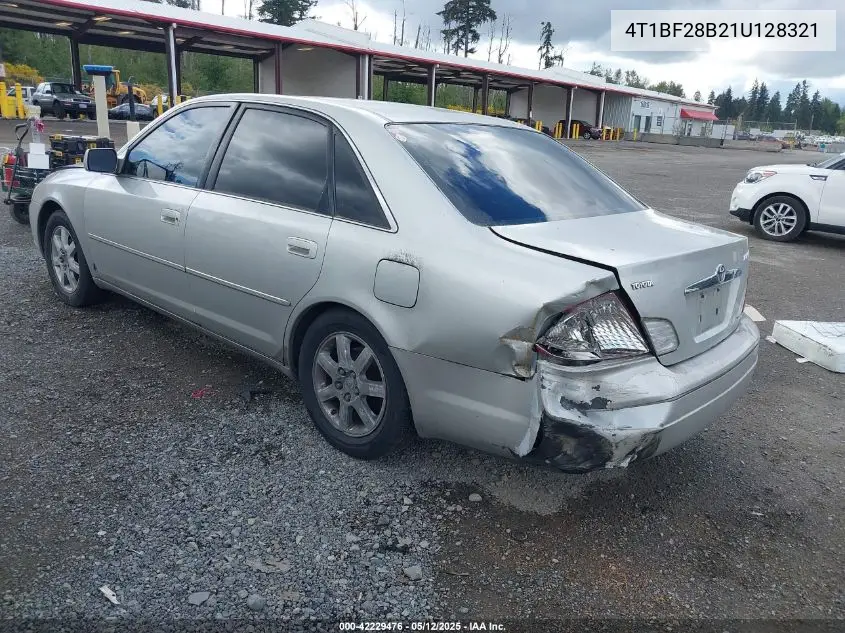 2001 Toyota Avalon Xls VIN: 4T1BF28B21U128321 Lot: 42229476