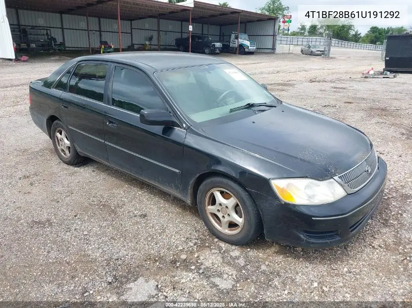 2001 Toyota Avalon Xl VIN: 4T1BF28B61U191292 Lot: 42239698