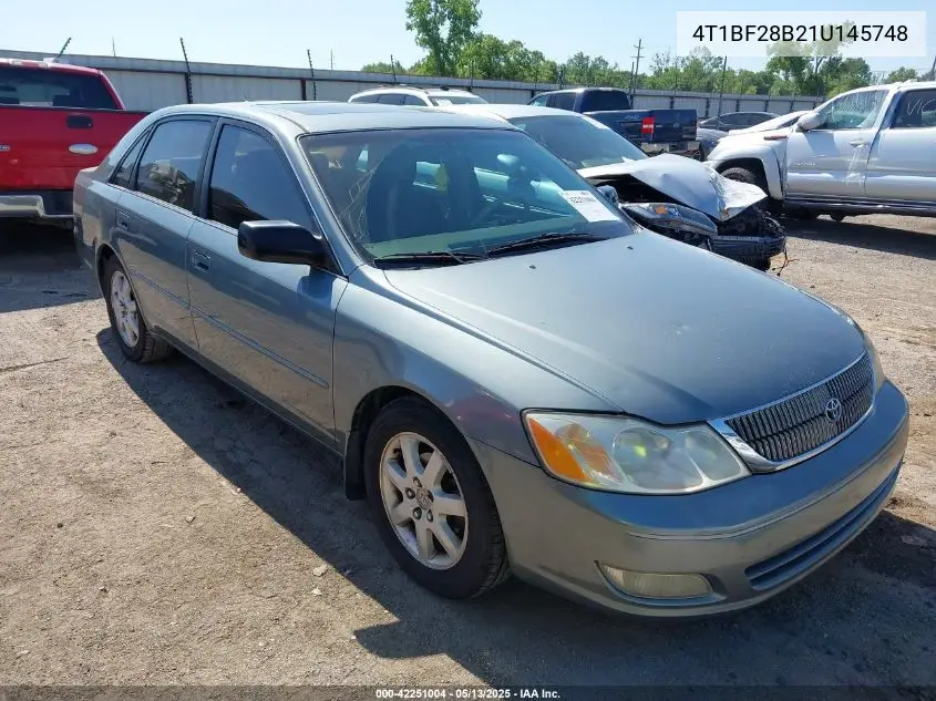 2001 Toyota Avalon Xls VIN: 4T1BF28B21U145748 Lot: 42251004