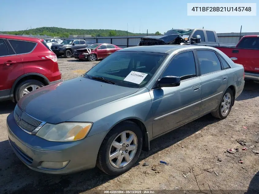 2001 Toyota Avalon Xls VIN: 4T1BF28B21U145748 Lot: 42251004