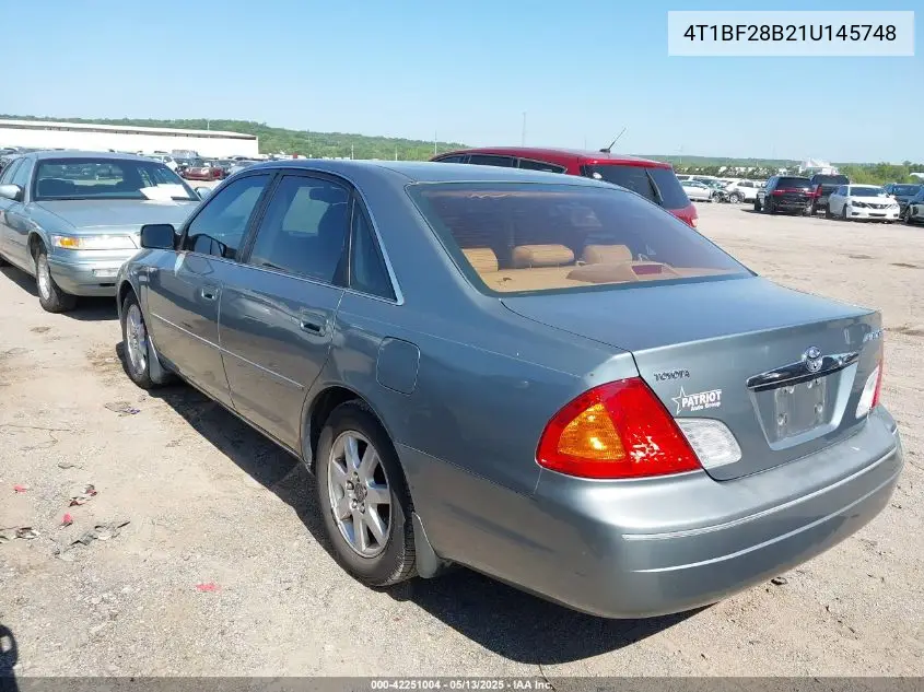 2001 Toyota Avalon Xls VIN: 4T1BF28B21U145748 Lot: 42251004