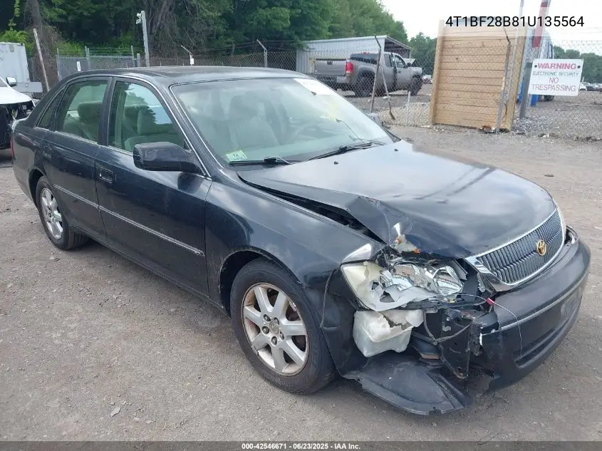 2001 Toyota Avalon Xls VIN: 4T1BF28B81U135564 Lot: 42546671