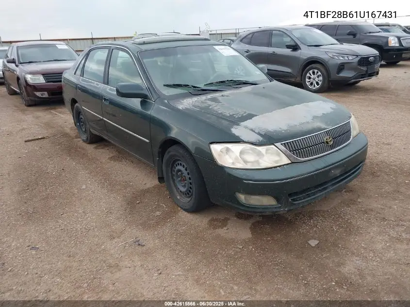 2001 Toyota Avalon Xls VIN: 4T1BF28B61U167431 Lot: 42615566