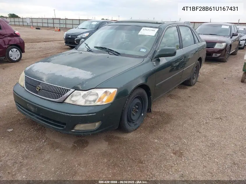 2001 Toyota Avalon Xls VIN: 4T1BF28B61U167431 Lot: 42615566